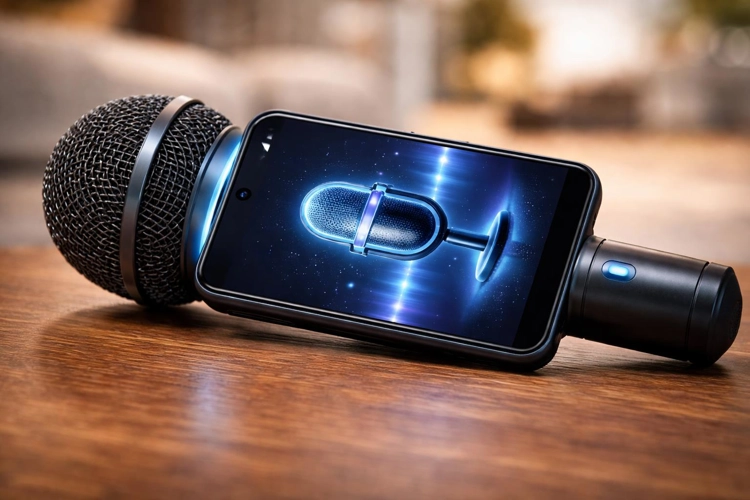 چگونه موبایل خود را تبدیل به میکروفون کنیم؟!